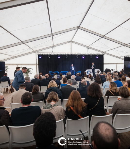 Inauguration de la nouvelle usine CARBIOS